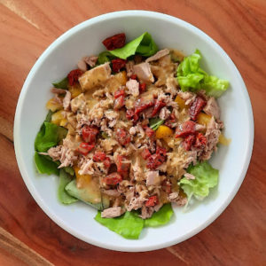 salade thon tomates séchées